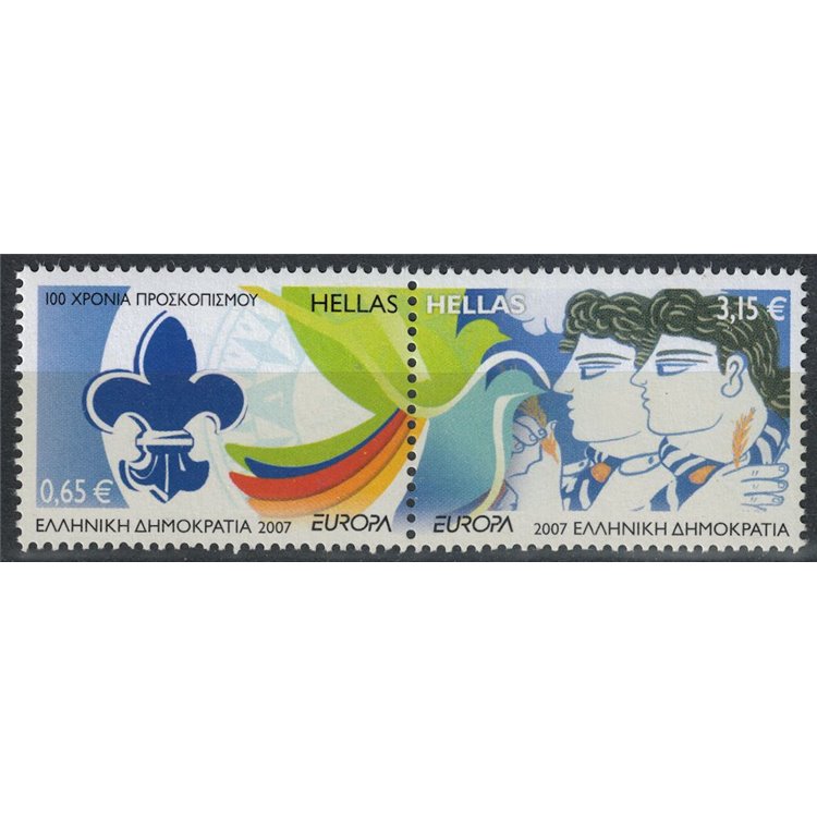 GRECIA 2007 Europa 2v MNH**
