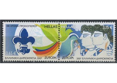 GREECE 2007 Europe 2v MNH**