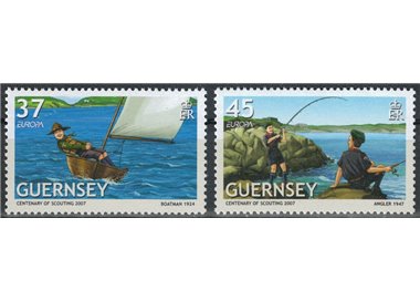 GUERNSEY 2007 Europa 2v MNH**