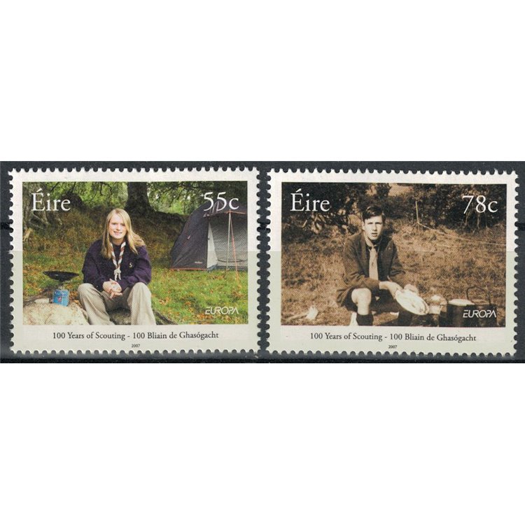 IRLANDA 2007 Europa 2v MNH**