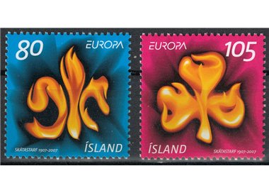 ISLANDA 2007 Europa 2v MNH**