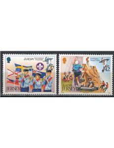 JERSEY 2007 Europa 2v MNH**