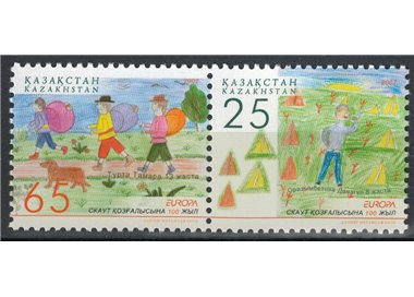 KAZAKHSTAN 2007 Europe 2v MNH**