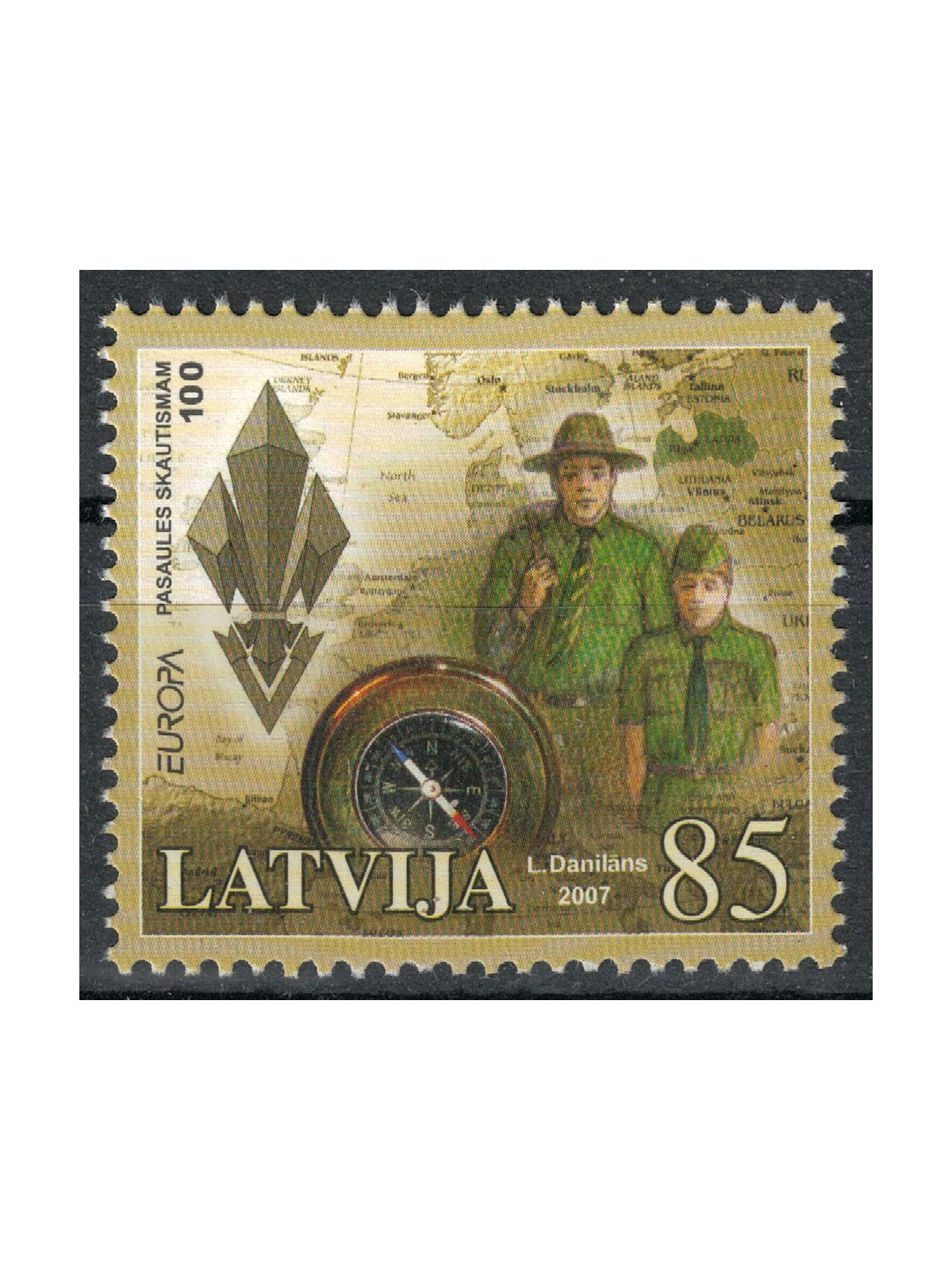 LATVIA 2007 Europe MNH**