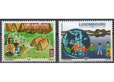 LUXEMBOURG 2007 Europe 2v MNH**
