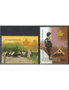 MACEDONIA 2007 Europe 2v MNH**