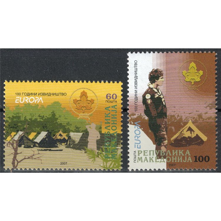 MACEDONIA 2007 Europe 2v MNH**