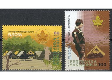 MACEDONIA 2007 Europa 2v MNH**