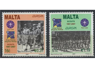 MALTA 2007 Europa 2v MNH**