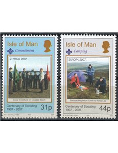 MAN 2007 Europa 2v MNH**
