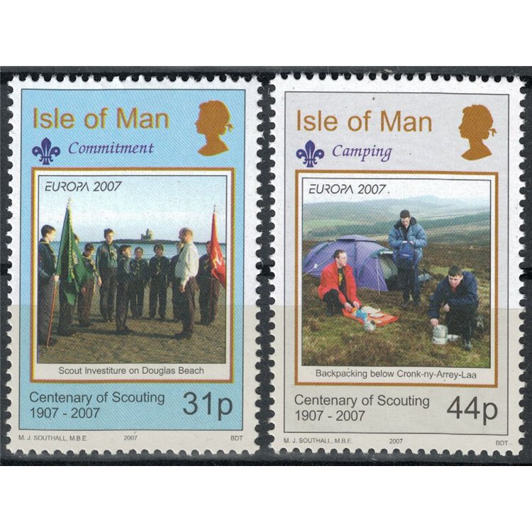MAN 2007 Europa 2v MNH**
