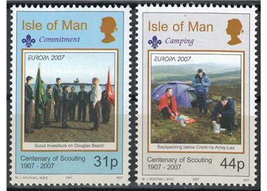 MAN 2007 Europe 2v MNH**