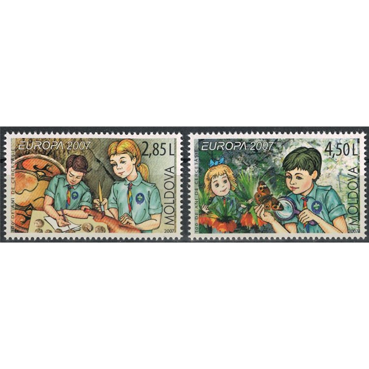 MOLDAVIA 2007 Europa 2v MNH**