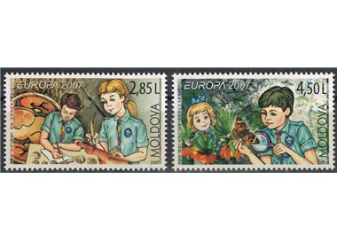 MOLDAVIA 2007 Europa 2v MNH**