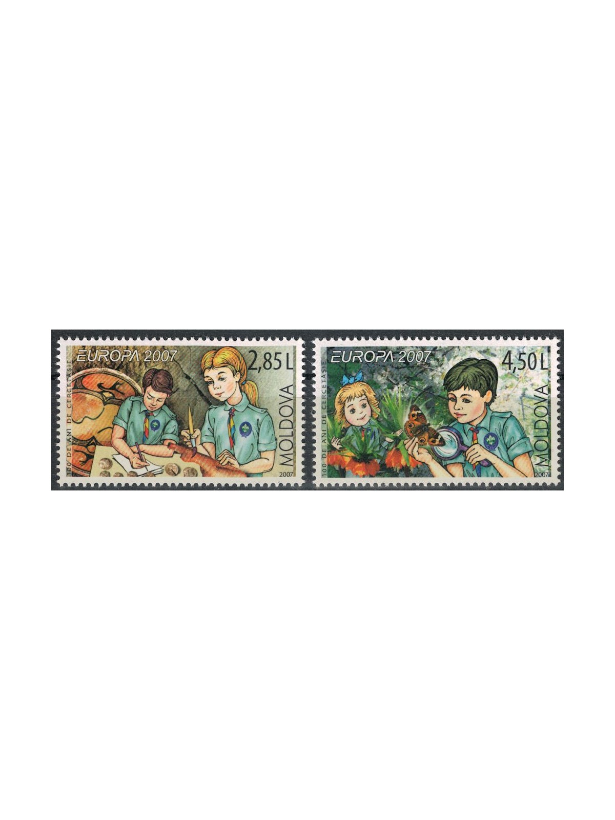 MOLDAVIA 2007 Europa 2v MNH**