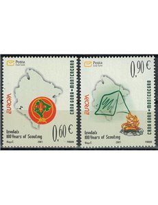 MONTENEGRO 2007 Europa 2v MNH**