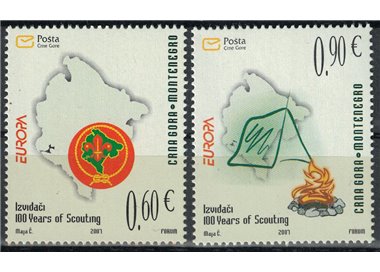 MONTENEGRO 2007 Europe 2v MNH**