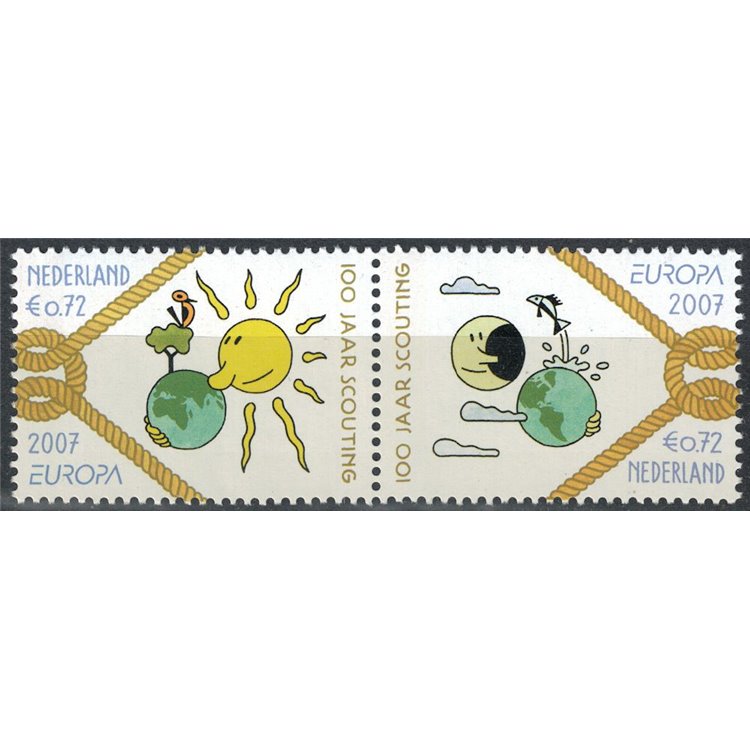 NETHERLANDS 2007 Europe 2v MNH**