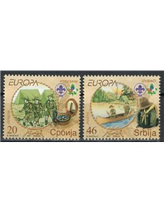 SERBIA 2007 Europe 2v MNH**