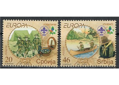 SERBIA 2007 Europa 2v MNH**