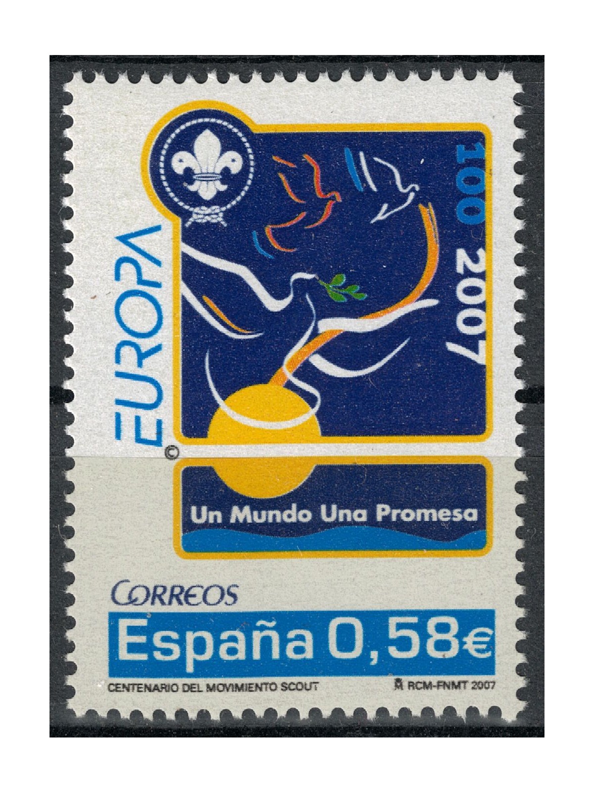 SPAGNA 2007 Europa MNH**