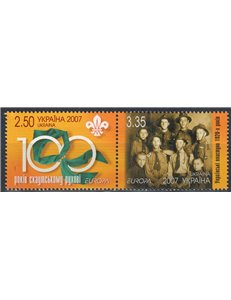 UKRAINE 2007 Europe 2v MNH**