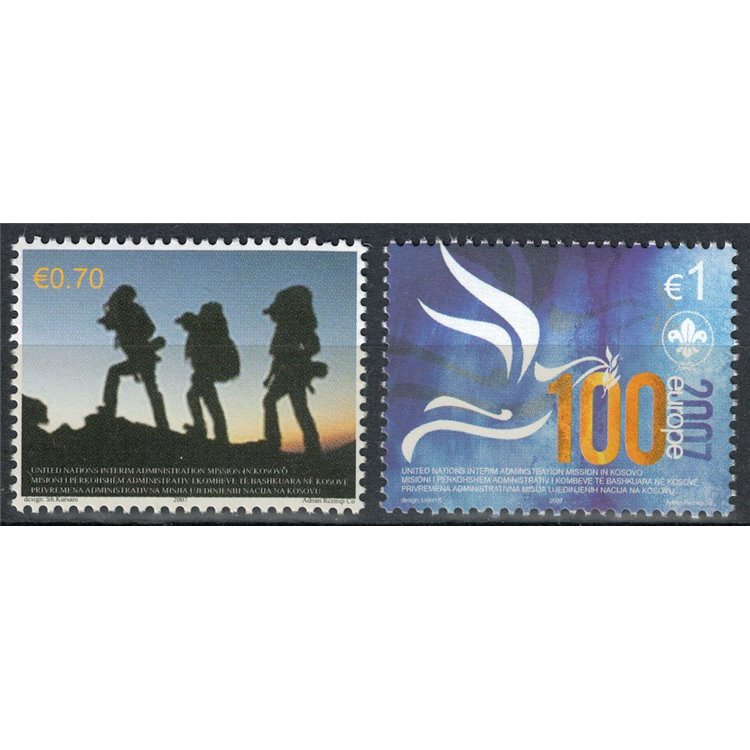 KOSOVO (UNMIK) 2007 Europa 2v MNH**