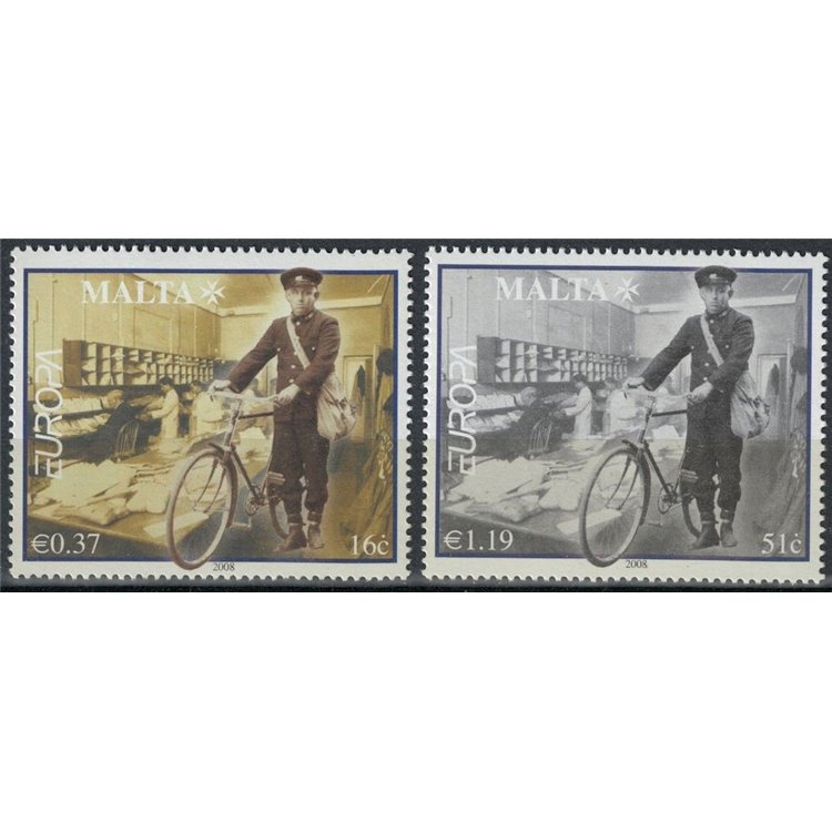 MALTA 2008 Europa 2v MNH**