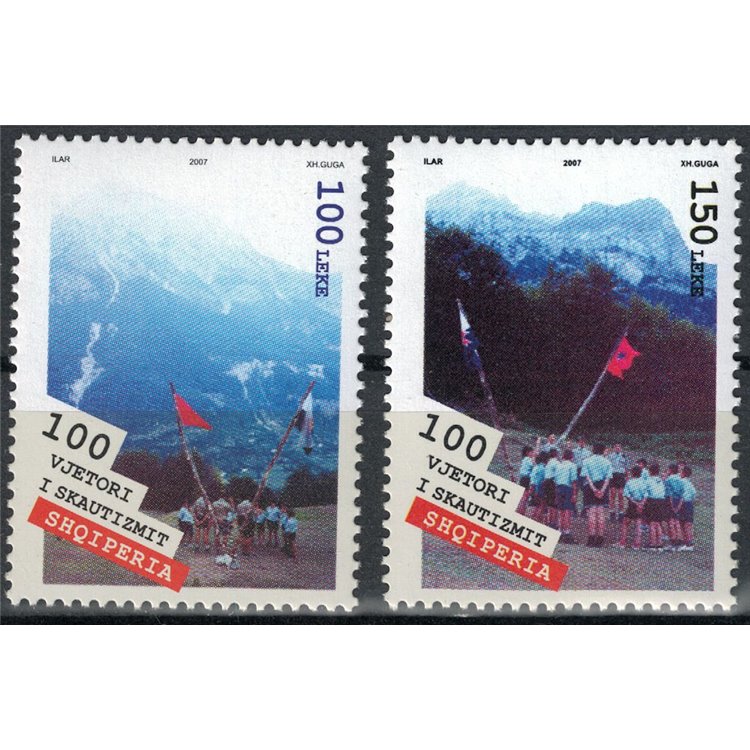 ALBANIA 2007 Europe 2v MNH**