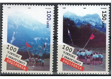 ALBANIA 2007 Europa 2v MNH**
