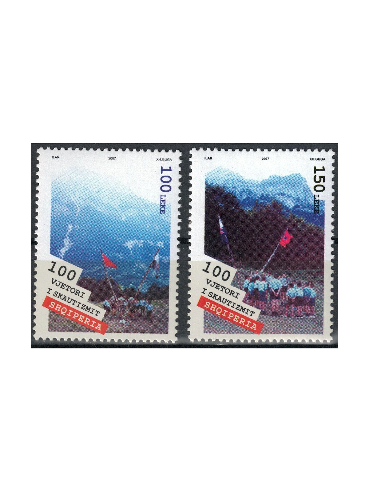 ALBANIA 2007 Europa 2v MNH**
