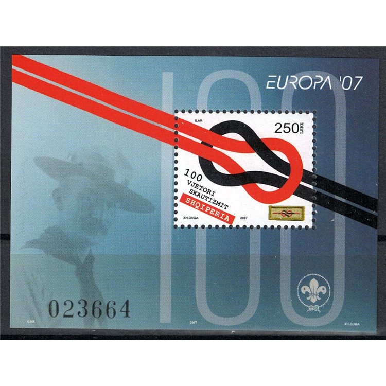 ALBANIA 2007 Europe s/s MNH**