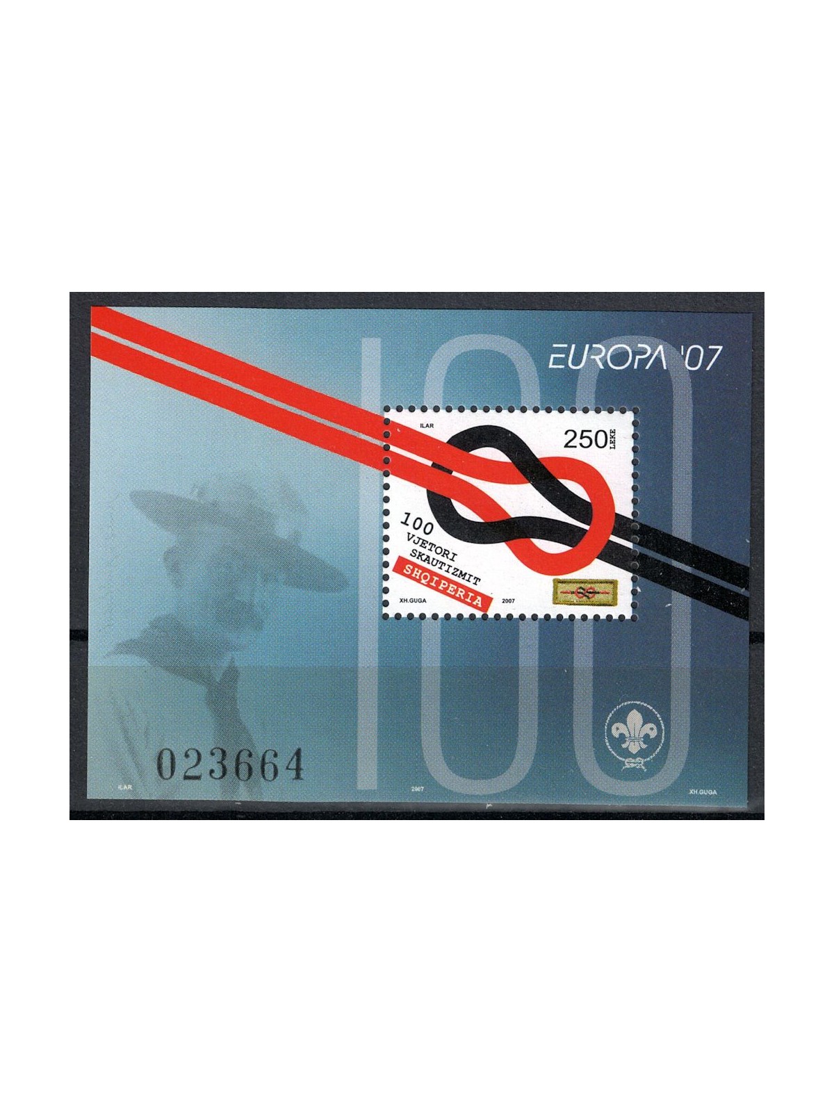 ALBANIA 2007 Europa BF MNH**