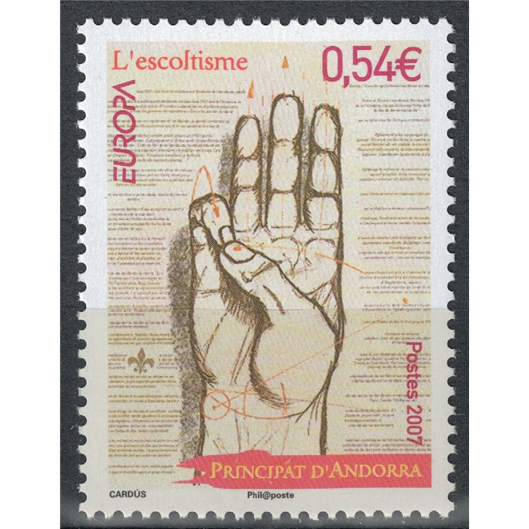 FRENCH ANDORRA 2007 Europe MNH**