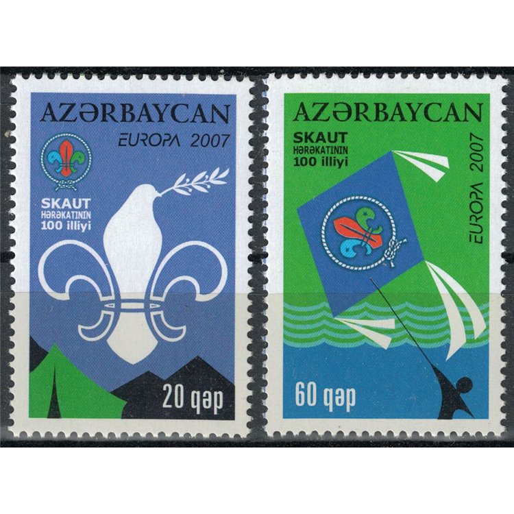 AZERBAIJAN 2007 Europe 2v MNH**