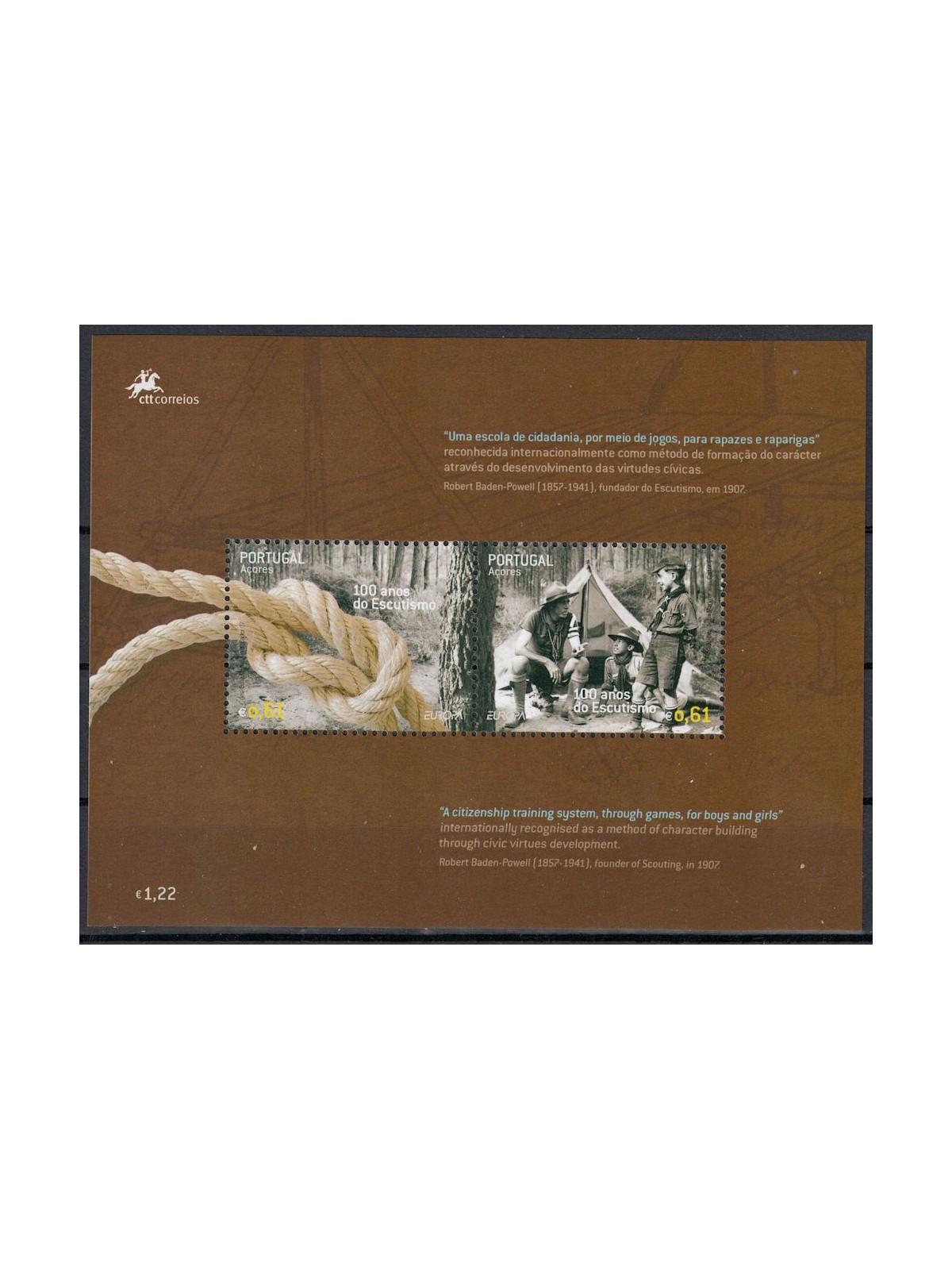 AZORES 2007 Europe s/s MNH**