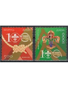 BIELORUSSIA 2007 Europa 2v MNH**