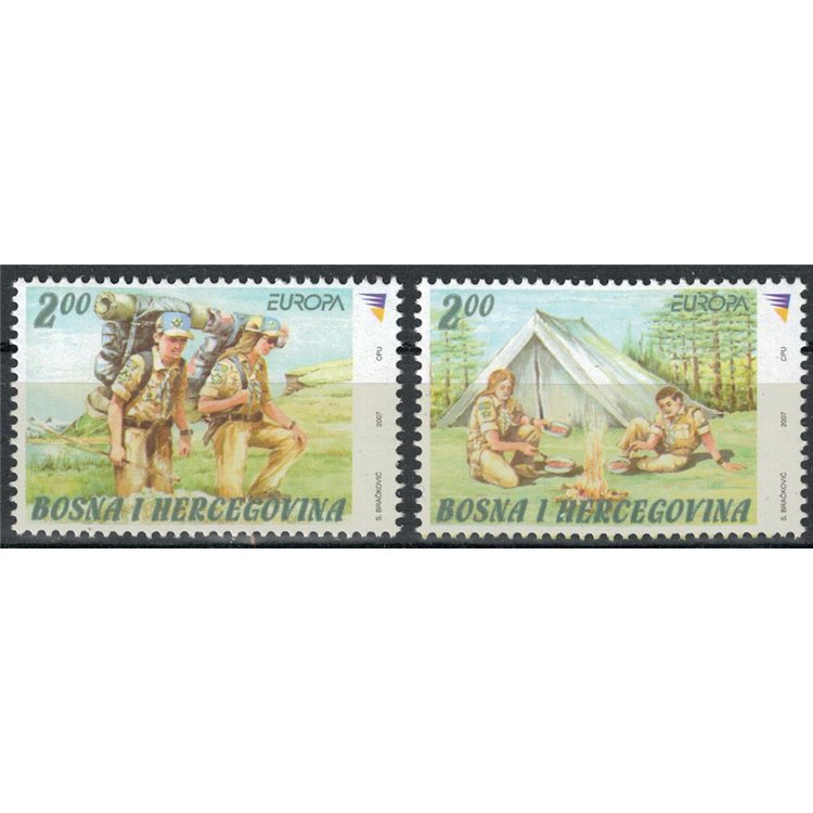 BOSNIA ERZEGOVINA 2007 Europa 2v MNH**