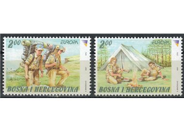 BOSNIA ERZEGOVINA 2007 Europa 2v MNH**