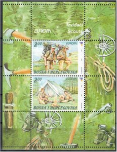 BOSNIA HERZEGOVINA 2007 Europe s/s MNH**