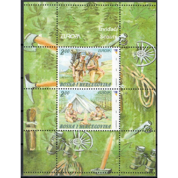 BOSNIA HERZEGOVINA 2007 Europe s/s MNH**