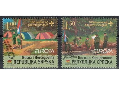 BOSNIA SERBA 2007 Europe 2v MNH**