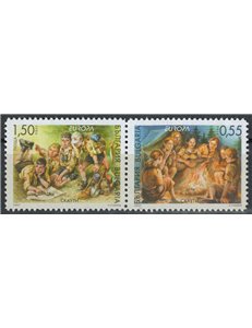 BULGARIA 2007 Europe (from booklet) 2v MNH**
