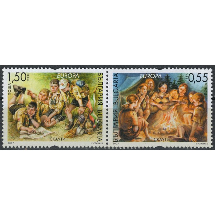 BULGARIA 2007 Europe 2v MNH**