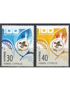 CYPRUS 2007 Europe 2v MNH**