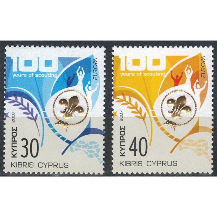 CIPRO 2007 Europa 2v MNH**
