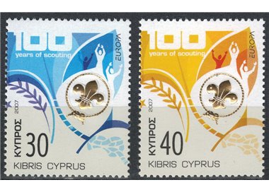CYPRUS 2007 Europe 2v MNH**
