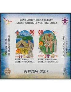 NORTHERN CYPRUS 2007 Europe s/s MNH**