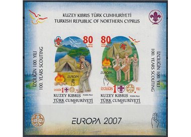 NORTHERN CYPRUS 2007 Europe s/s MNH**