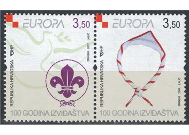 CROATIA 2007 Europe 2v MNH**